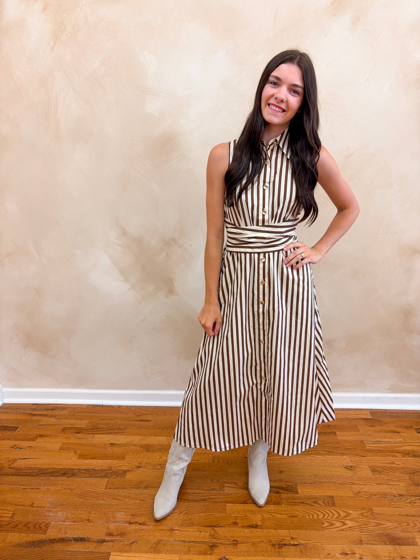 Siena Striped Dress