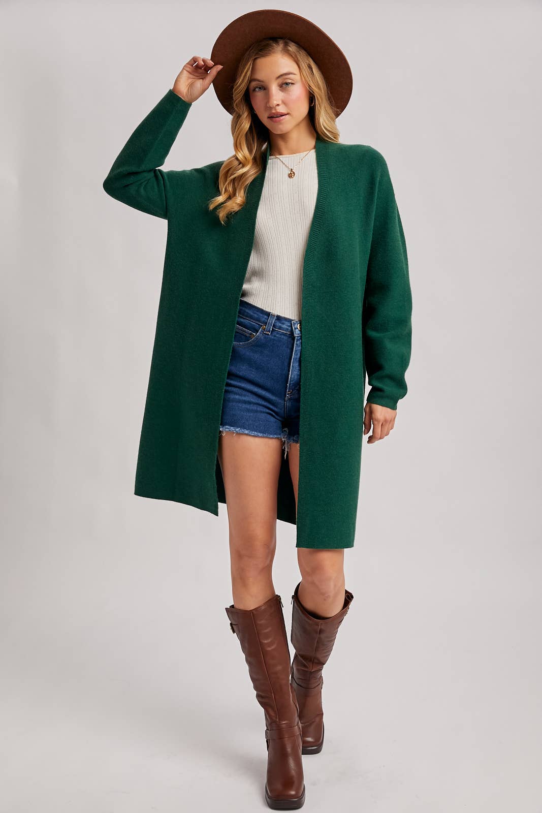 Emerald Emmy Cardigan