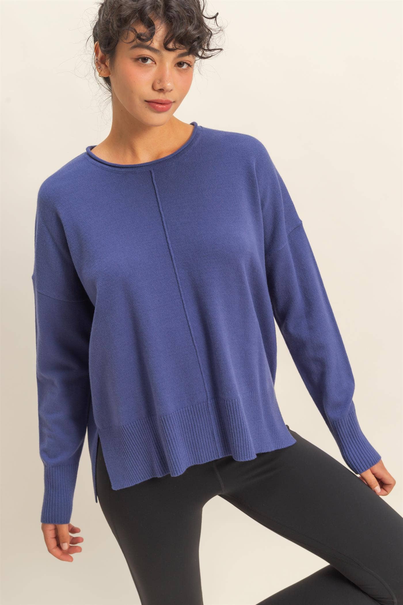 Adeline Sweater | Navy