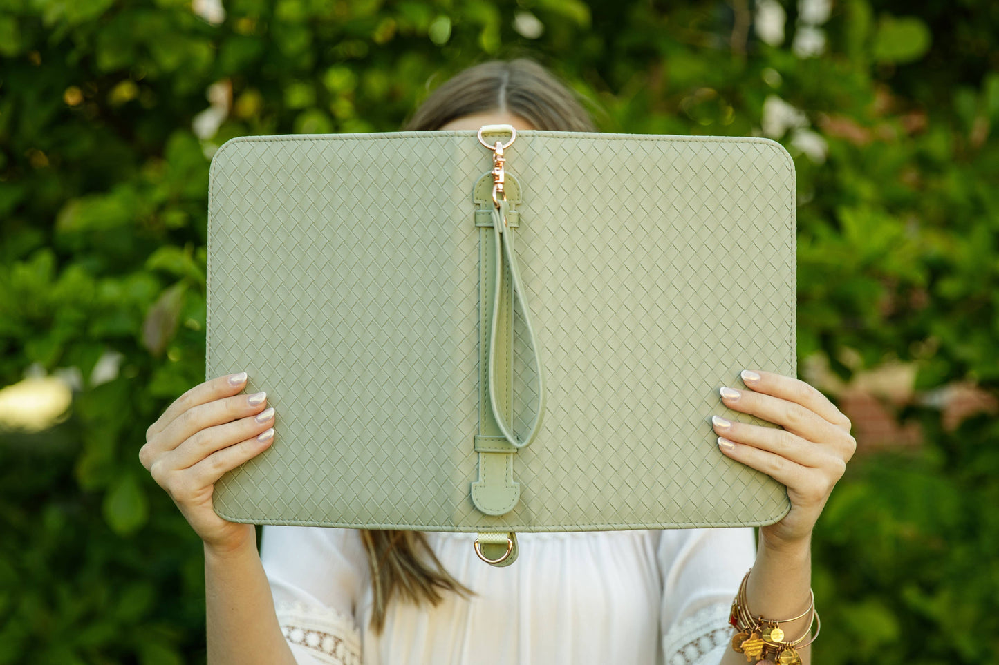 Sage Weave Bible Cover