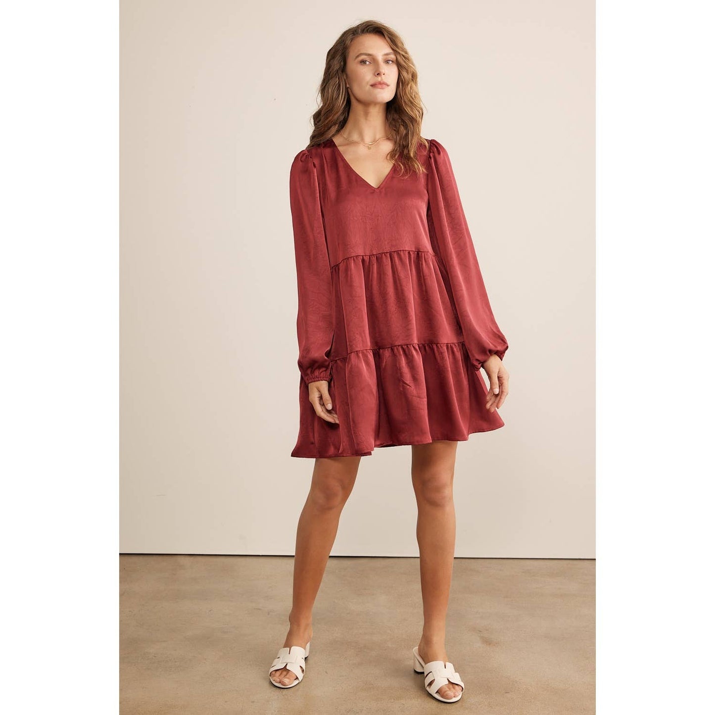 Cranberry Holiday Dress