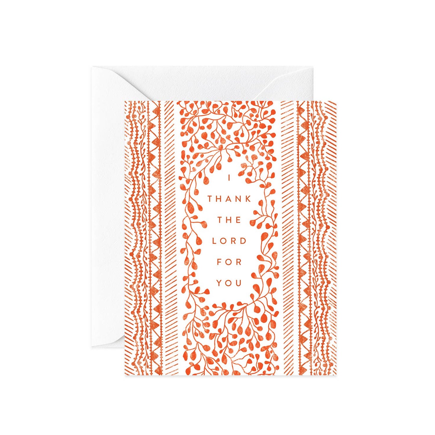 I Thank the Lord for You Card