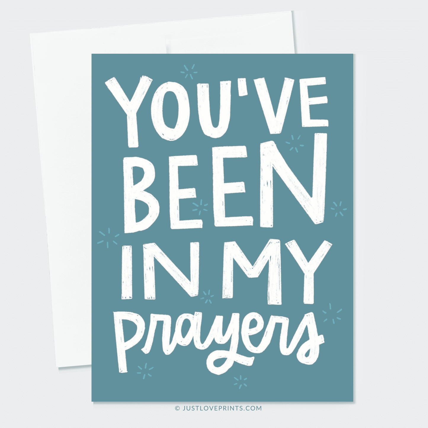 You've Been In My Prayers Greeting Card
