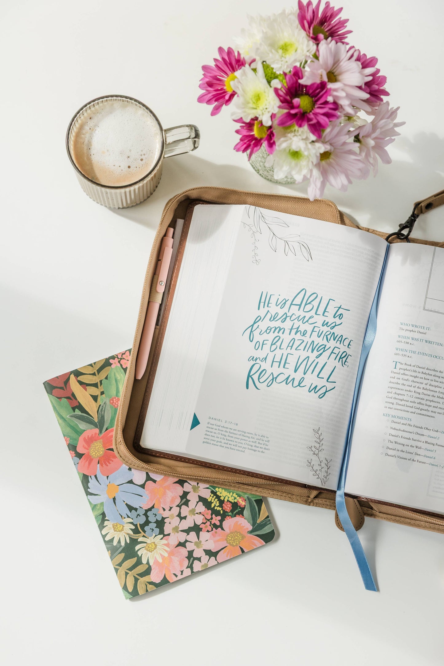 Floral Bible Case