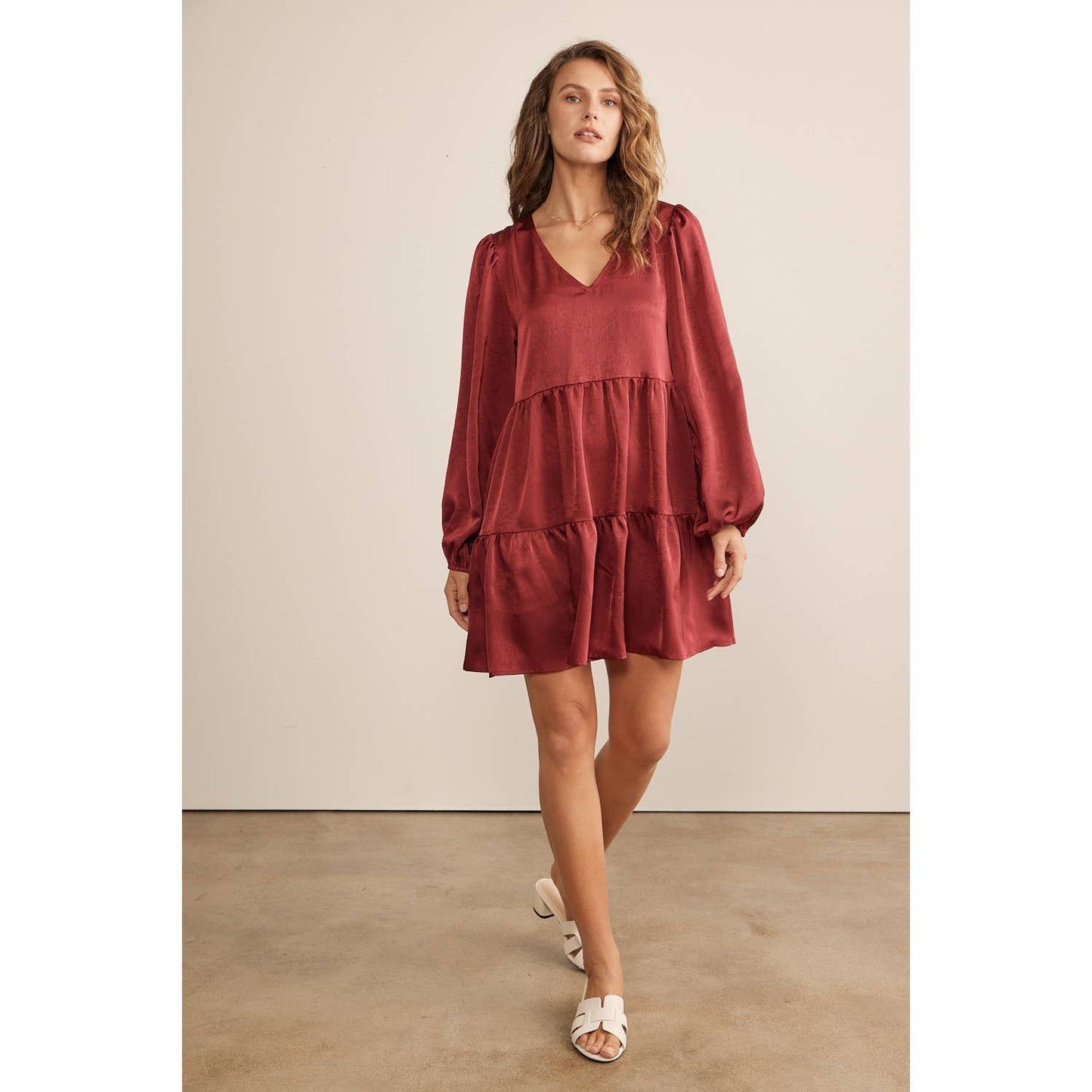 Cranberry Holiday Dress