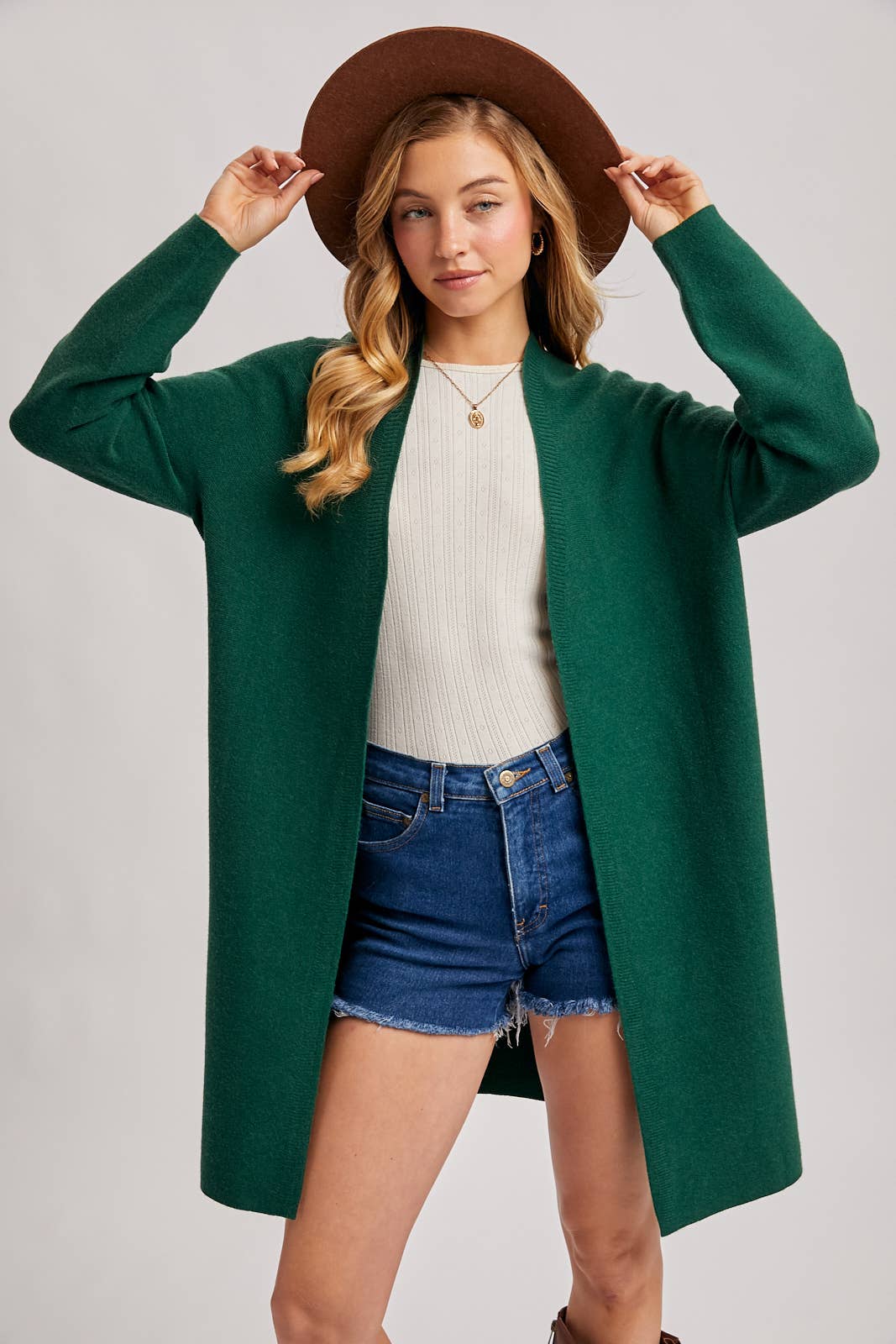Emerald Emmy Cardigan