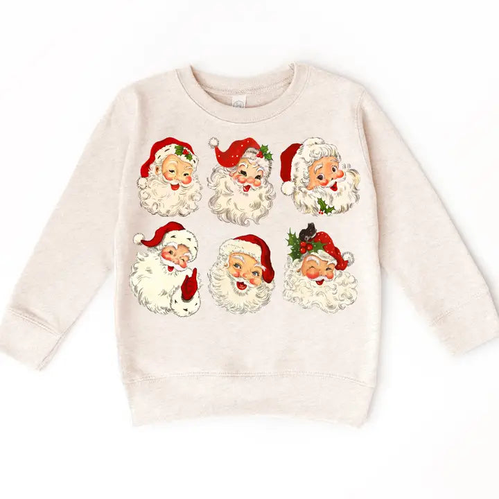 **Pre-order** Retro Santa Sweatshirt