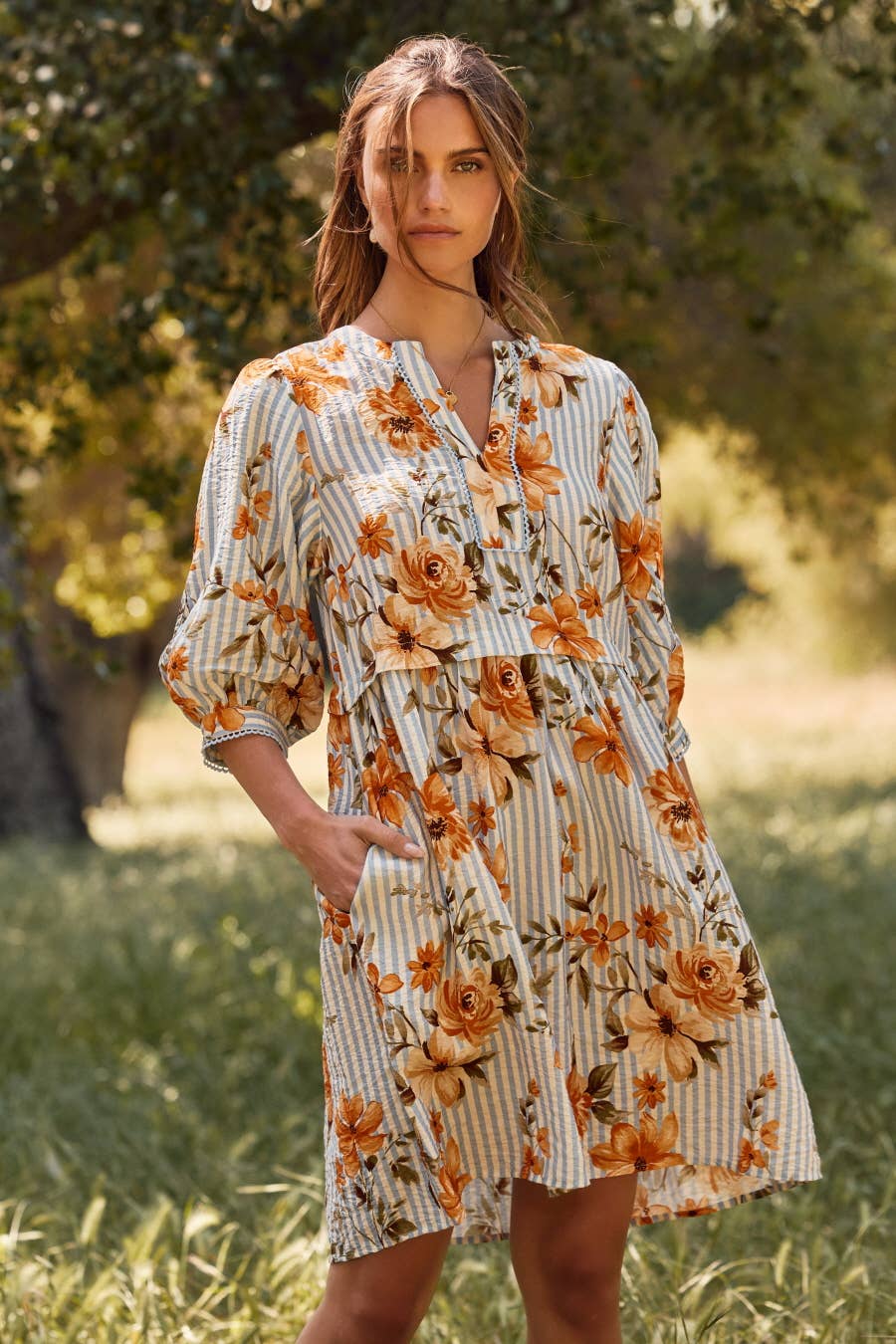 Charlotte Floral Dress