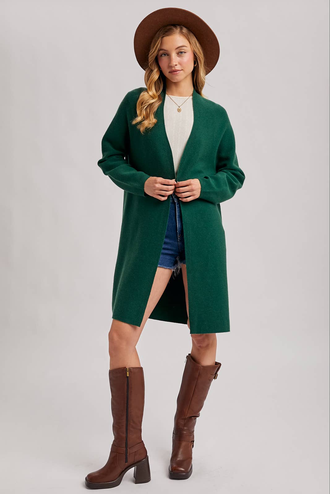 Emerald Emmy Cardigan