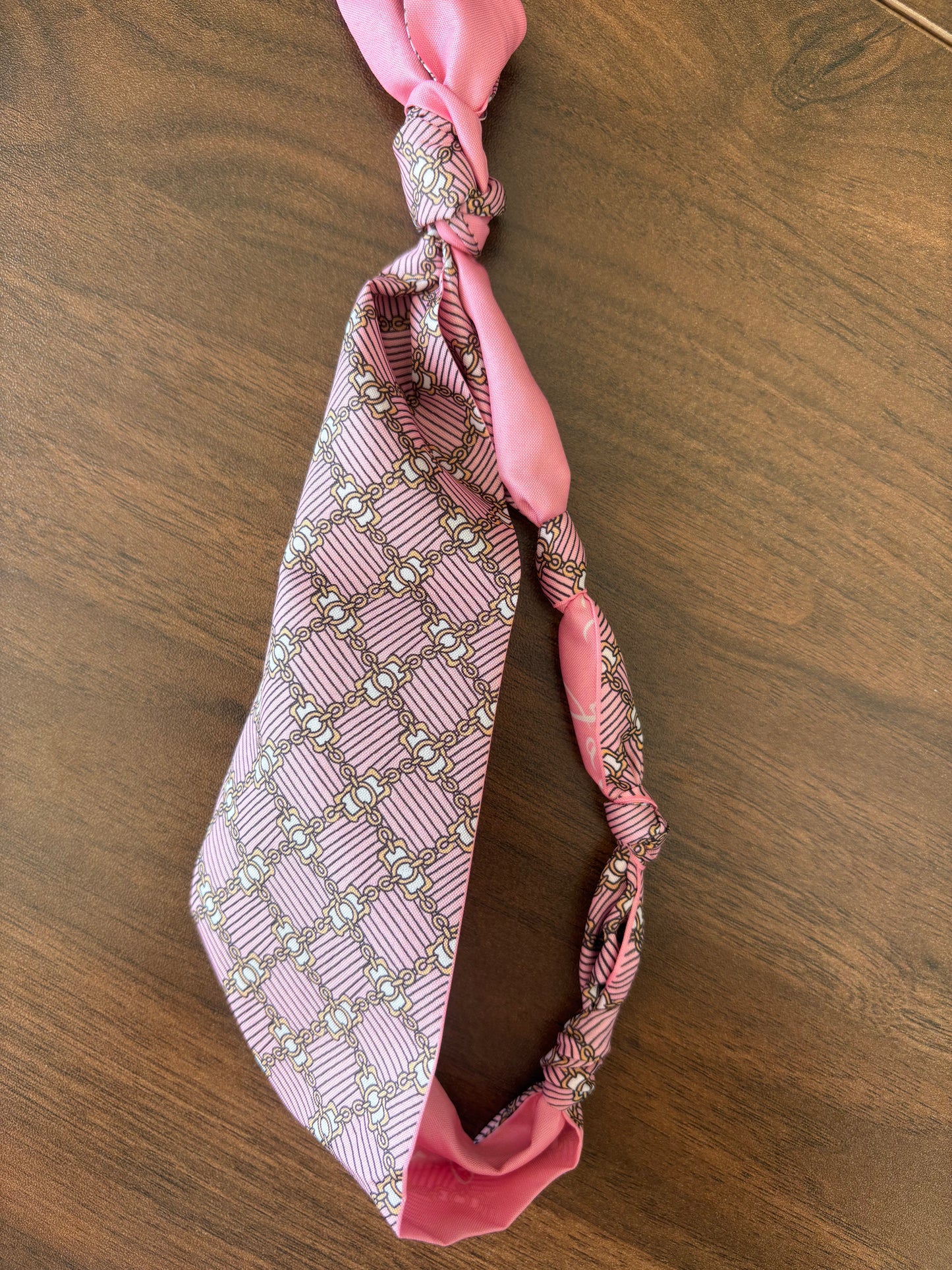 Festive Pink Scarf