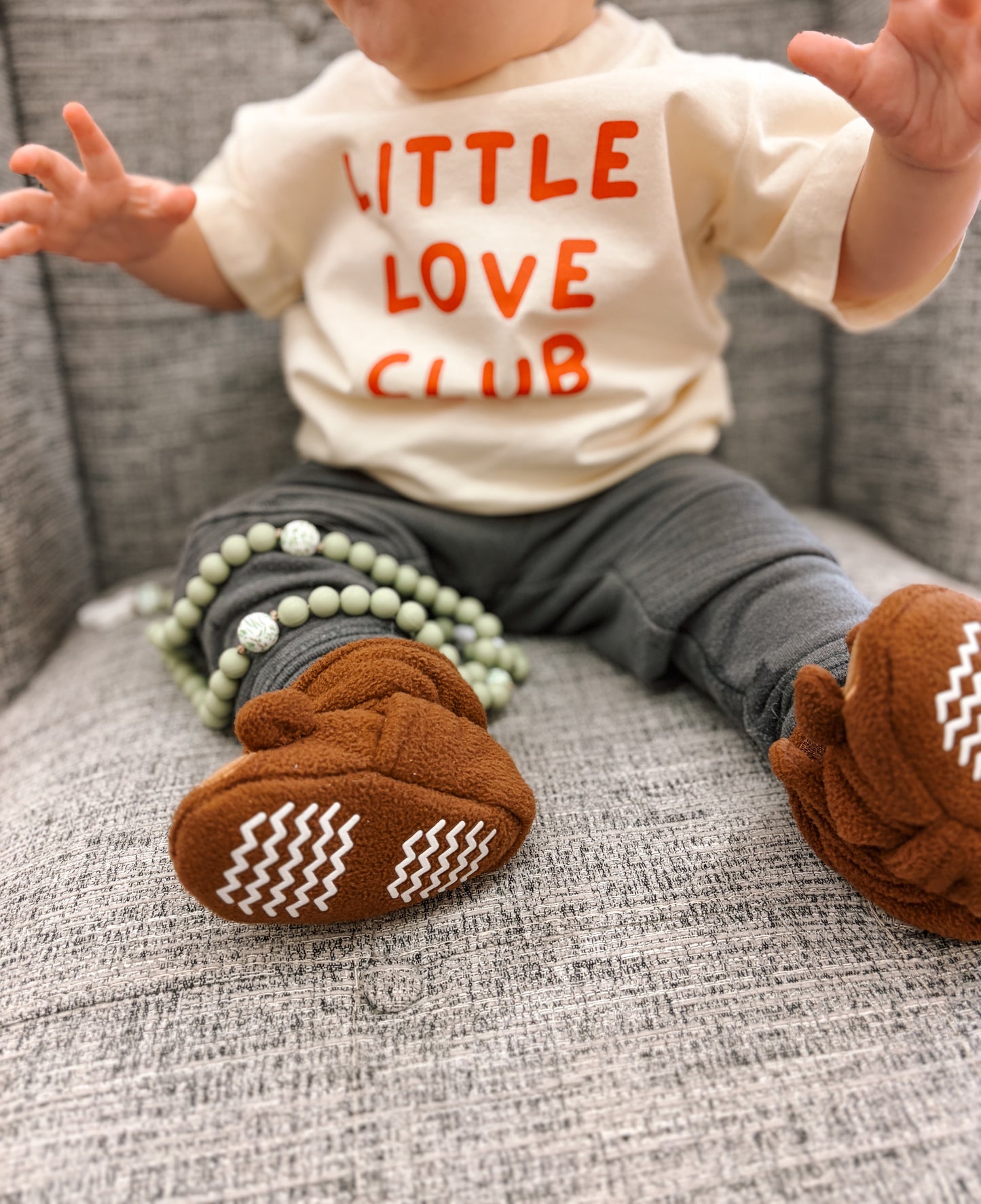 Little Love Club Tee | Eggshell