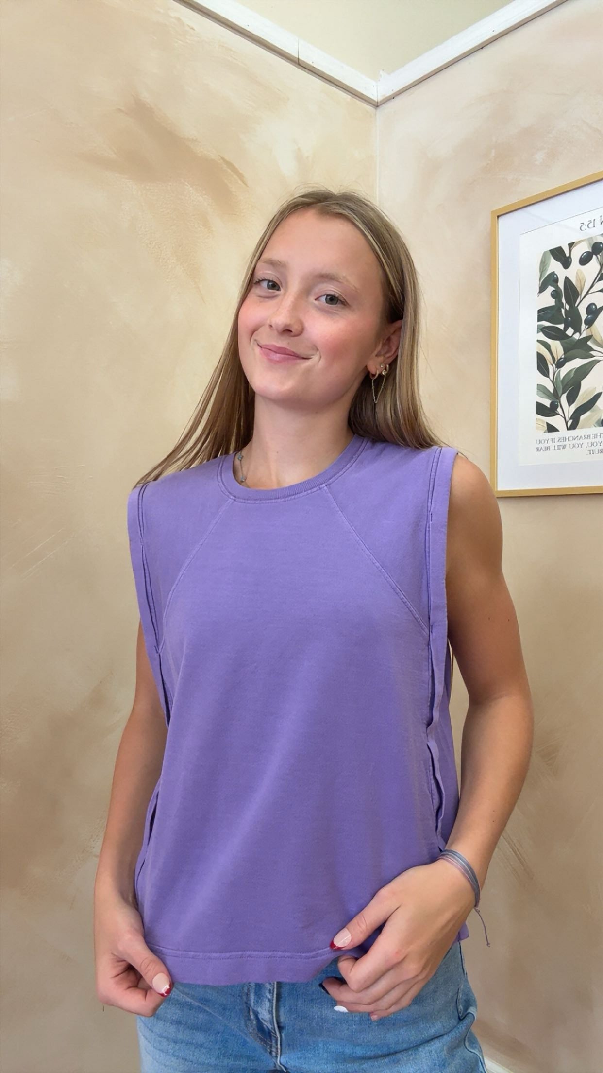 Tiff Tank | Lavender