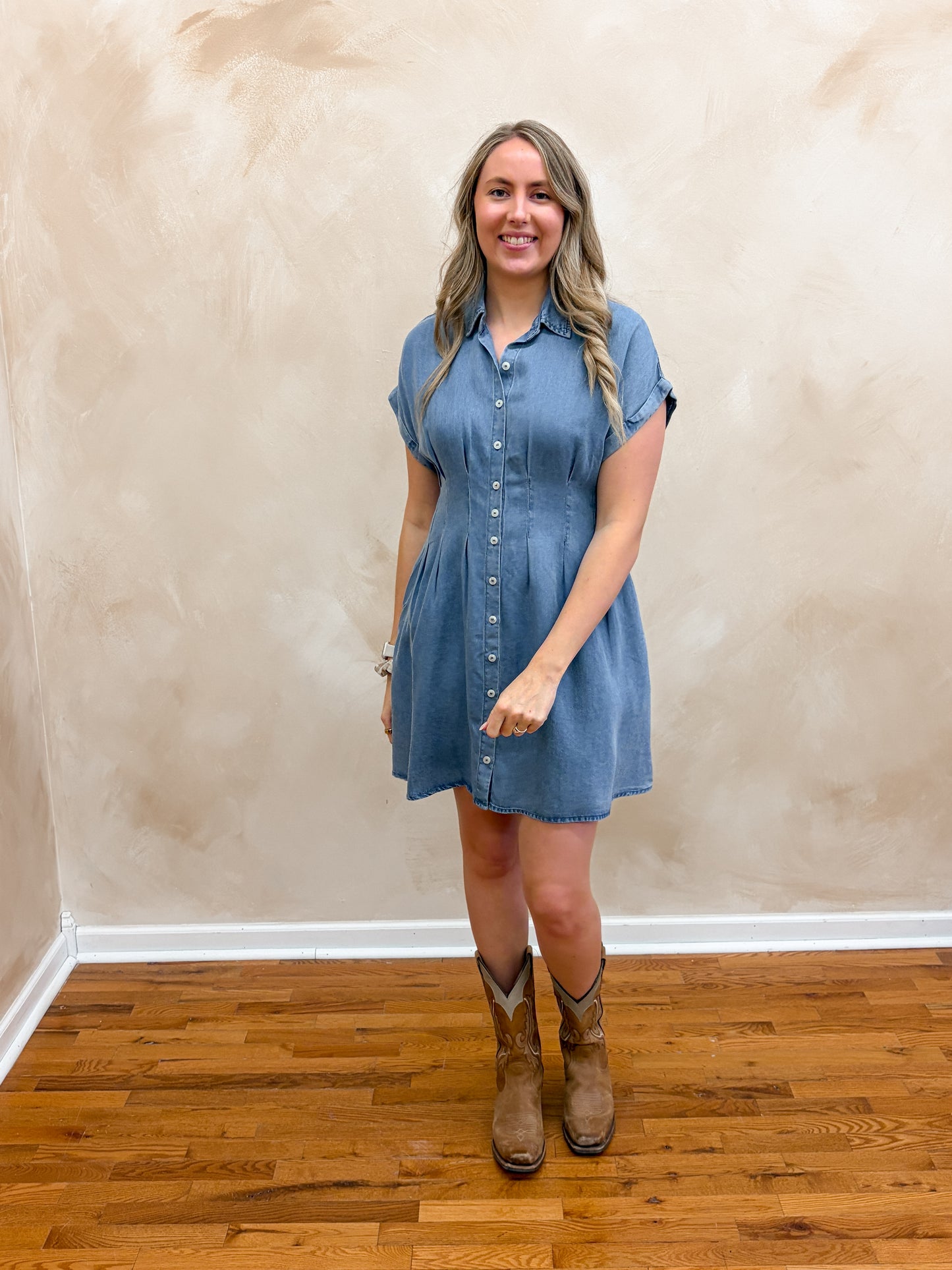 Sofia Denim Dress