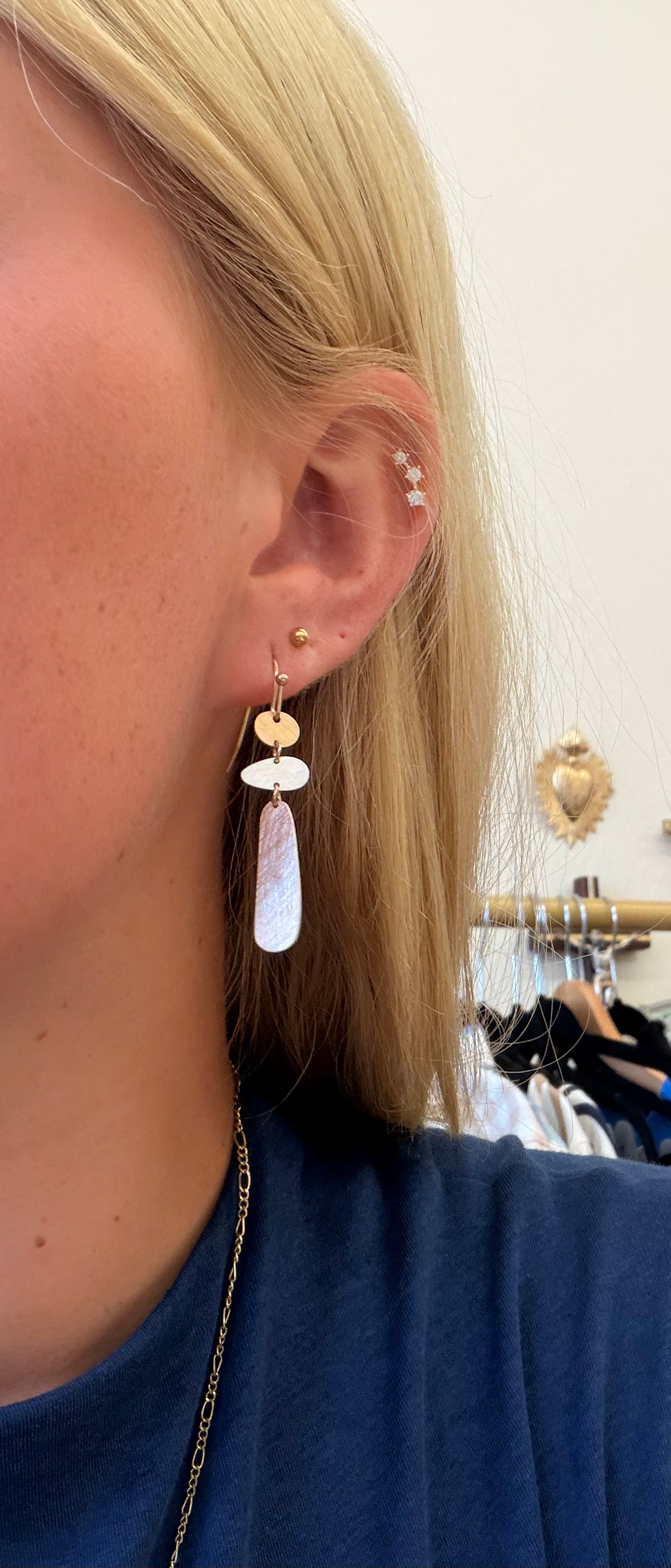 Multicolored Dangle Earrings