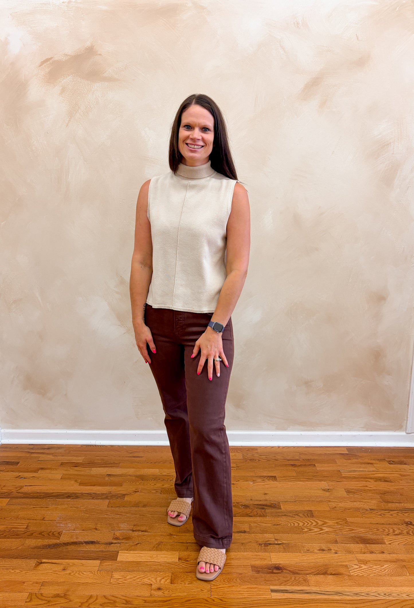 Risen Jeans | Mocha Denim
