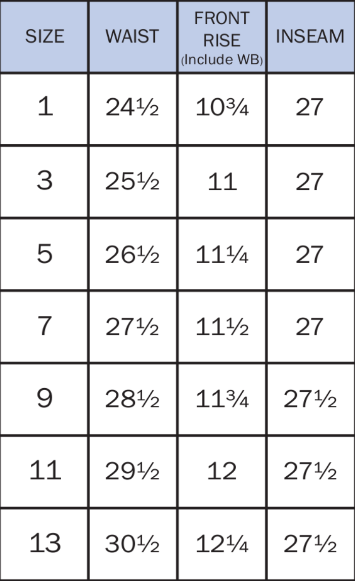 High Rise Straight | Black