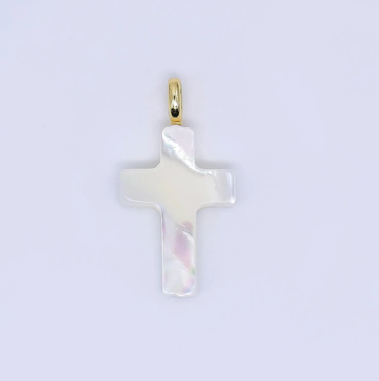 Pearl Cross | Gold