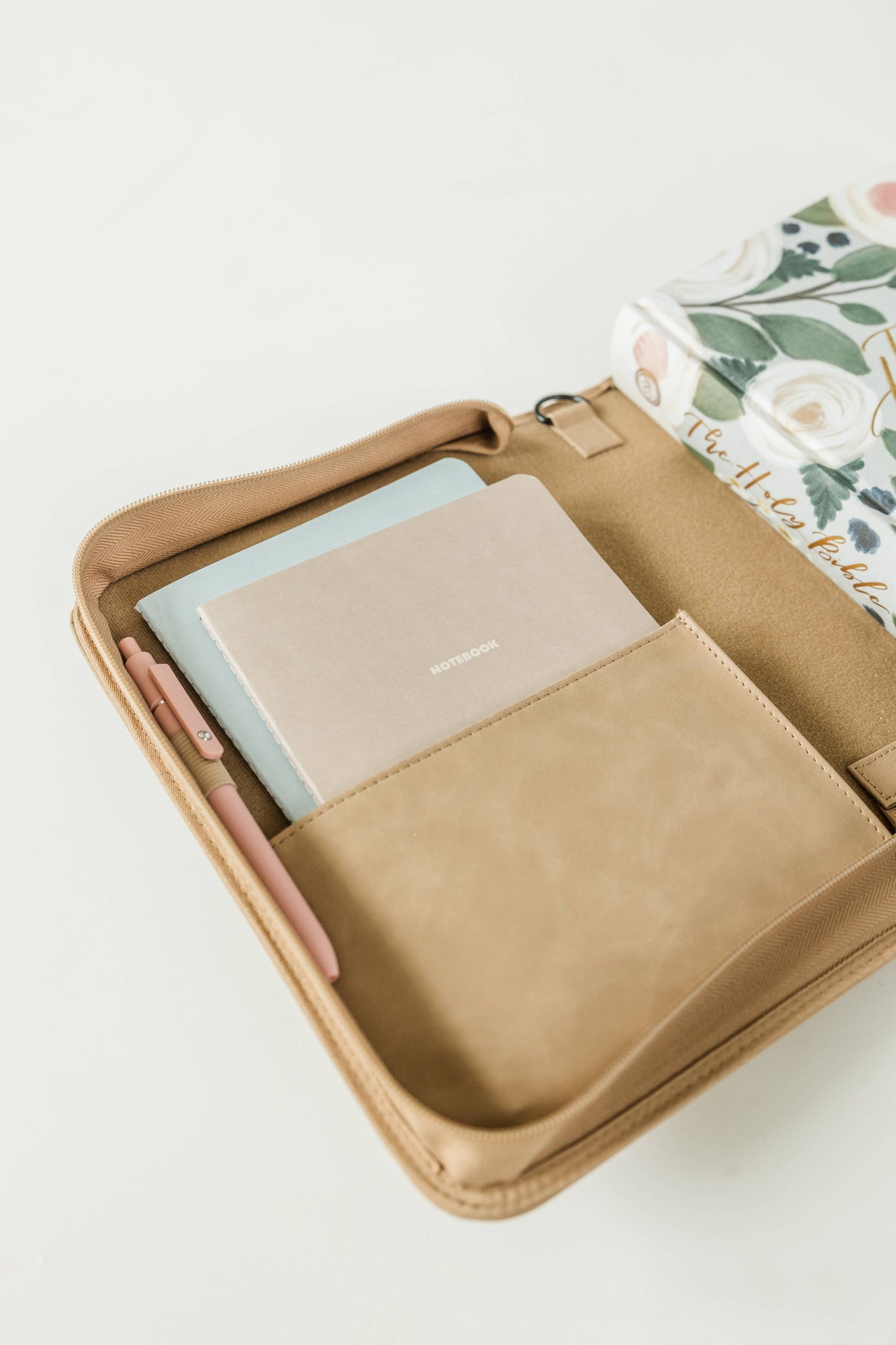 Floral Wreath Bible Case