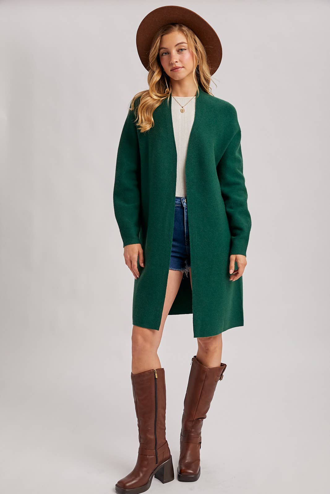 Emerald Emmy Cardigan