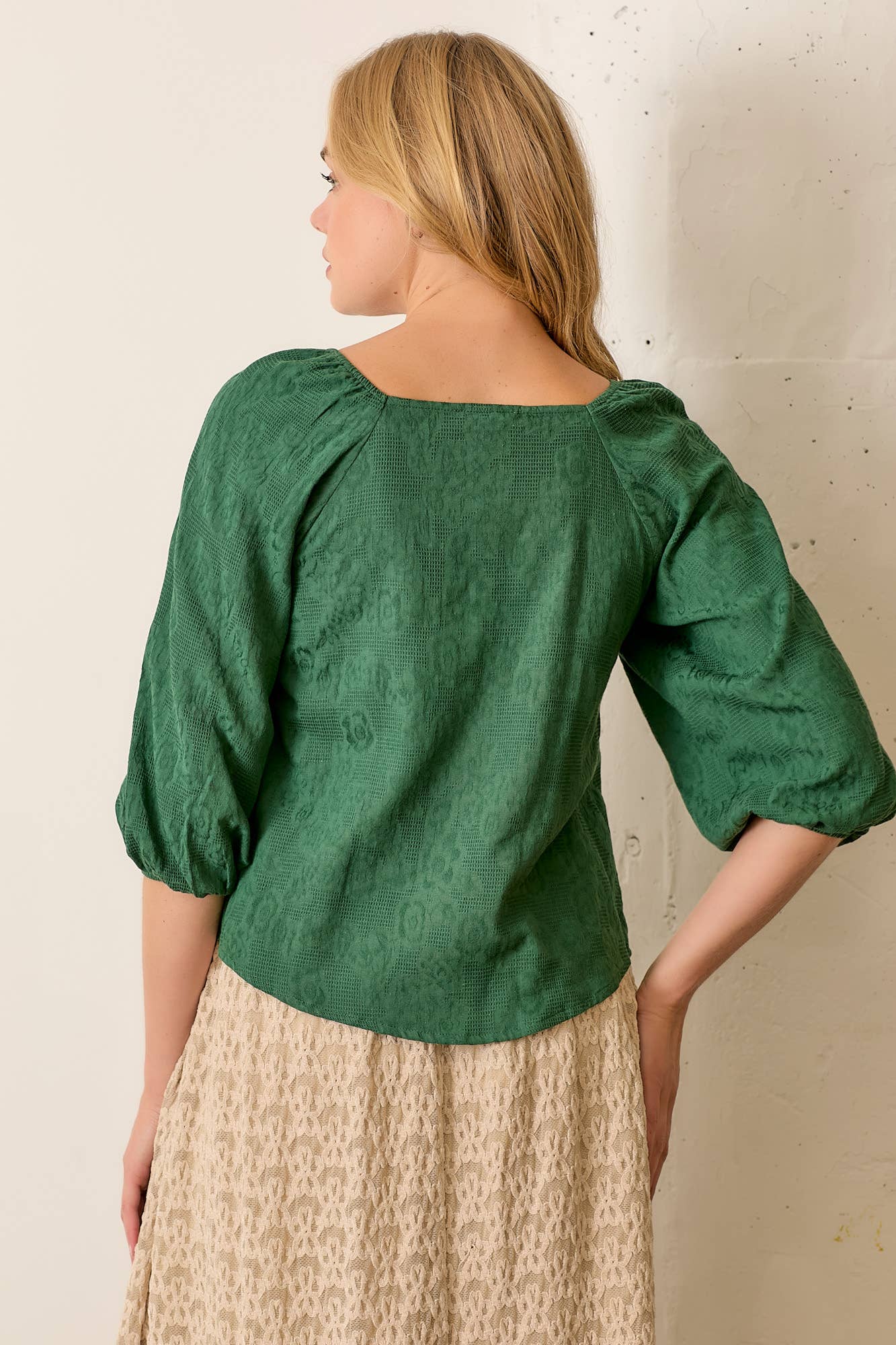 Penny Blouse | Forest Green
