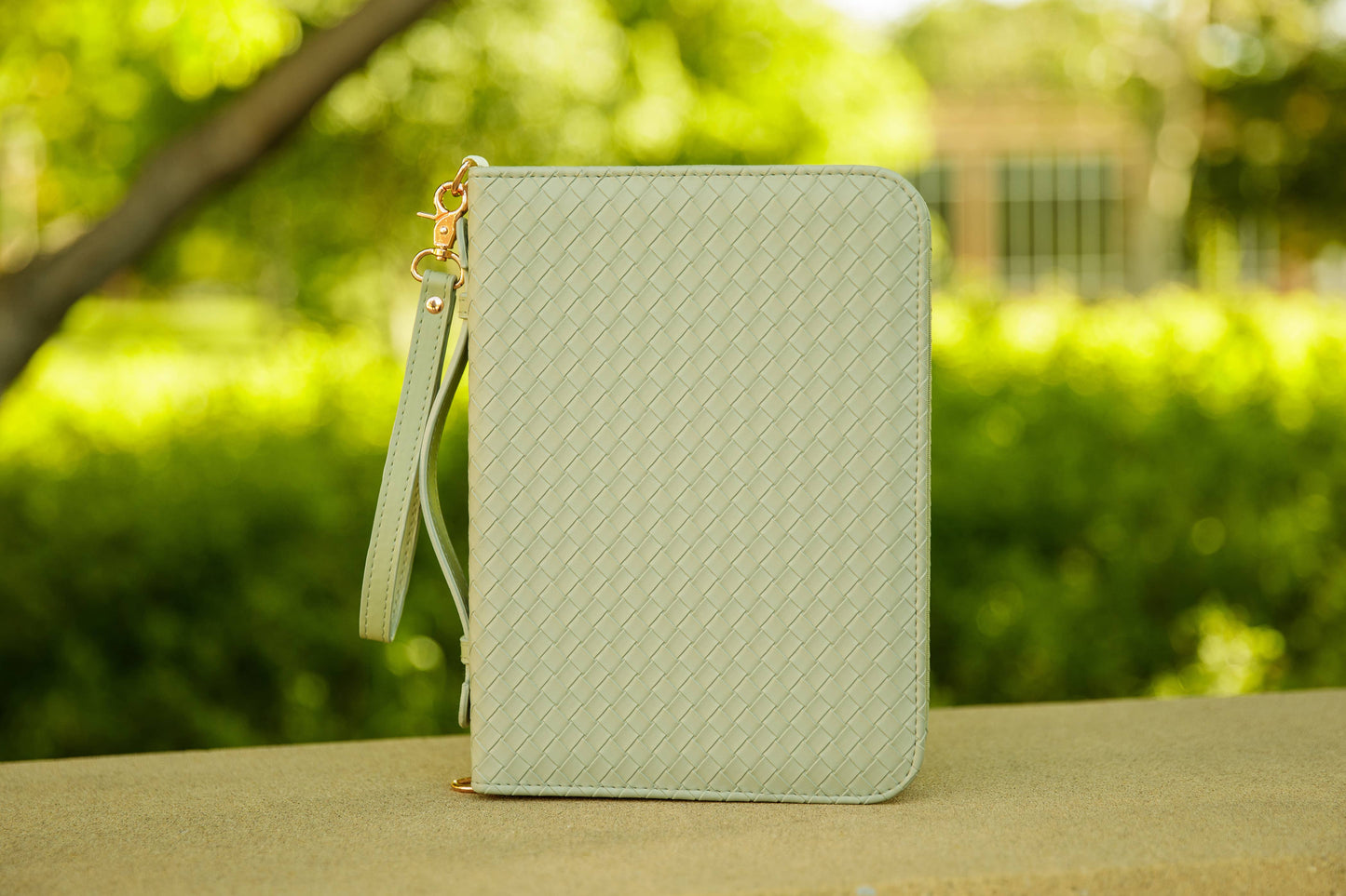 Sage Weave Bible Cover