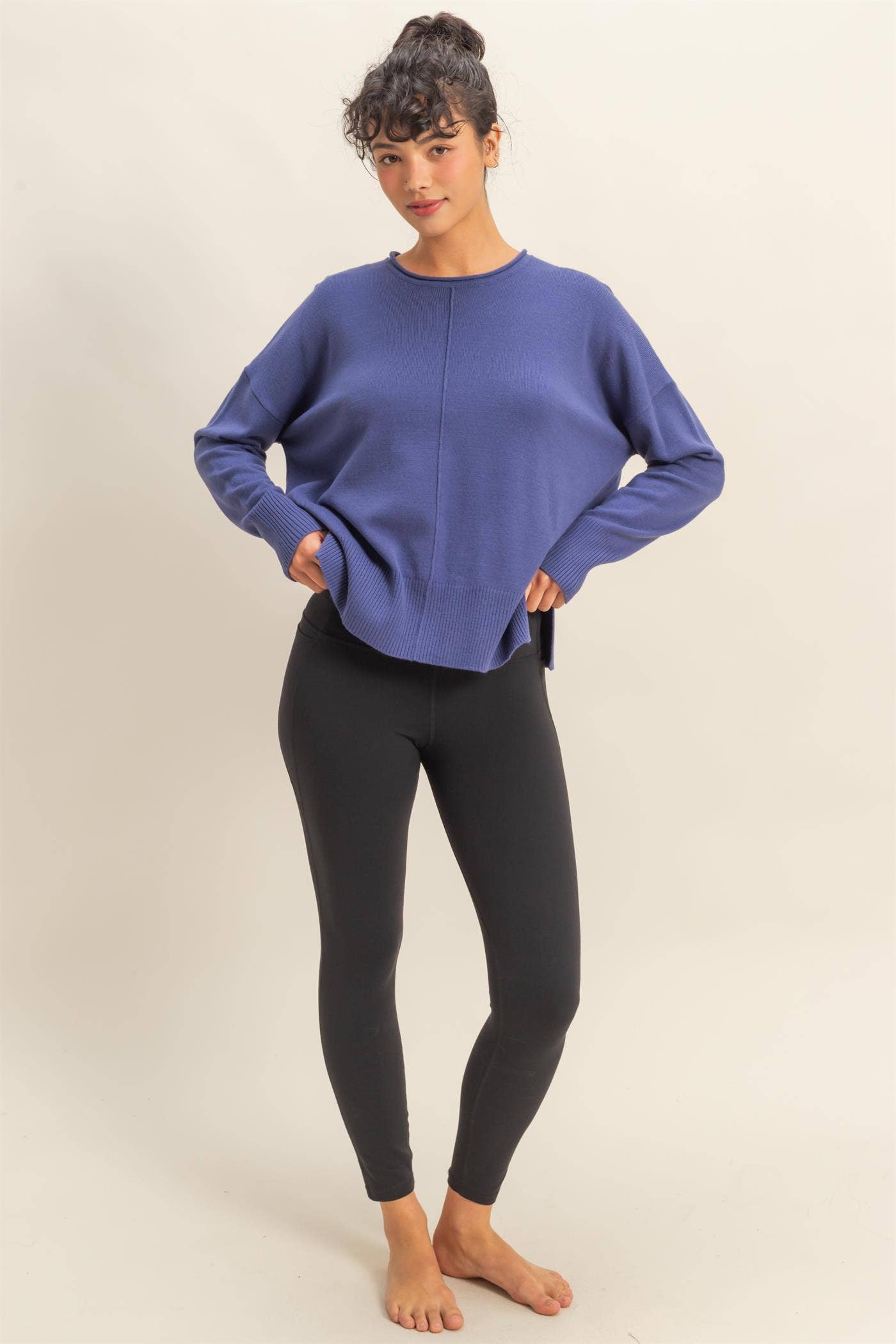 Adeline Sweater | Navy