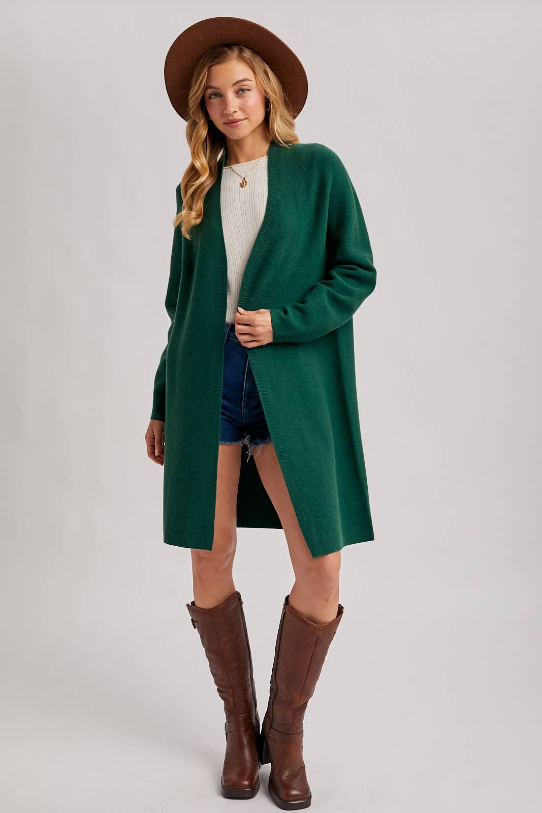 Emerald Emmy Cardigan