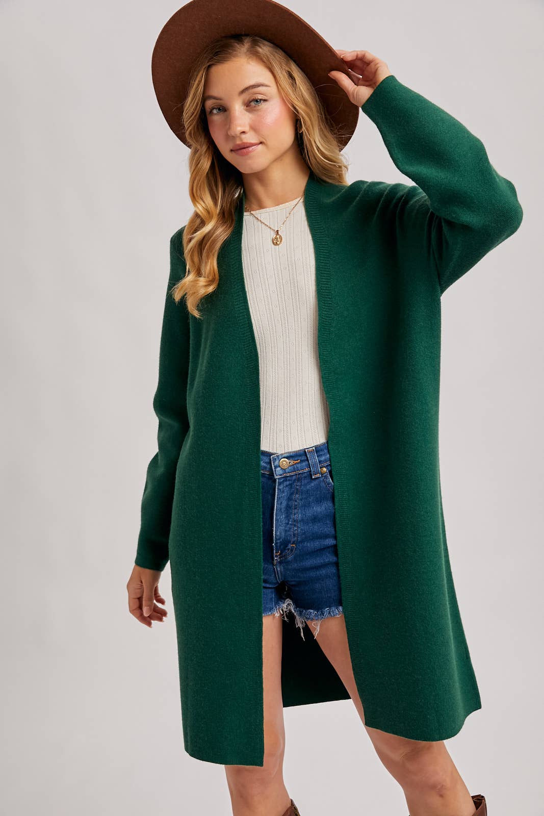 Emerald Emmy Cardigan
