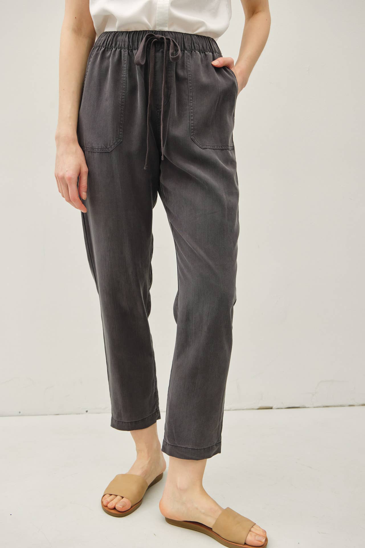 Monica Trousers | Charcoal