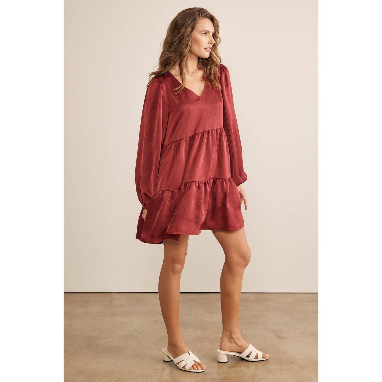 Cranberry Holiday Dress