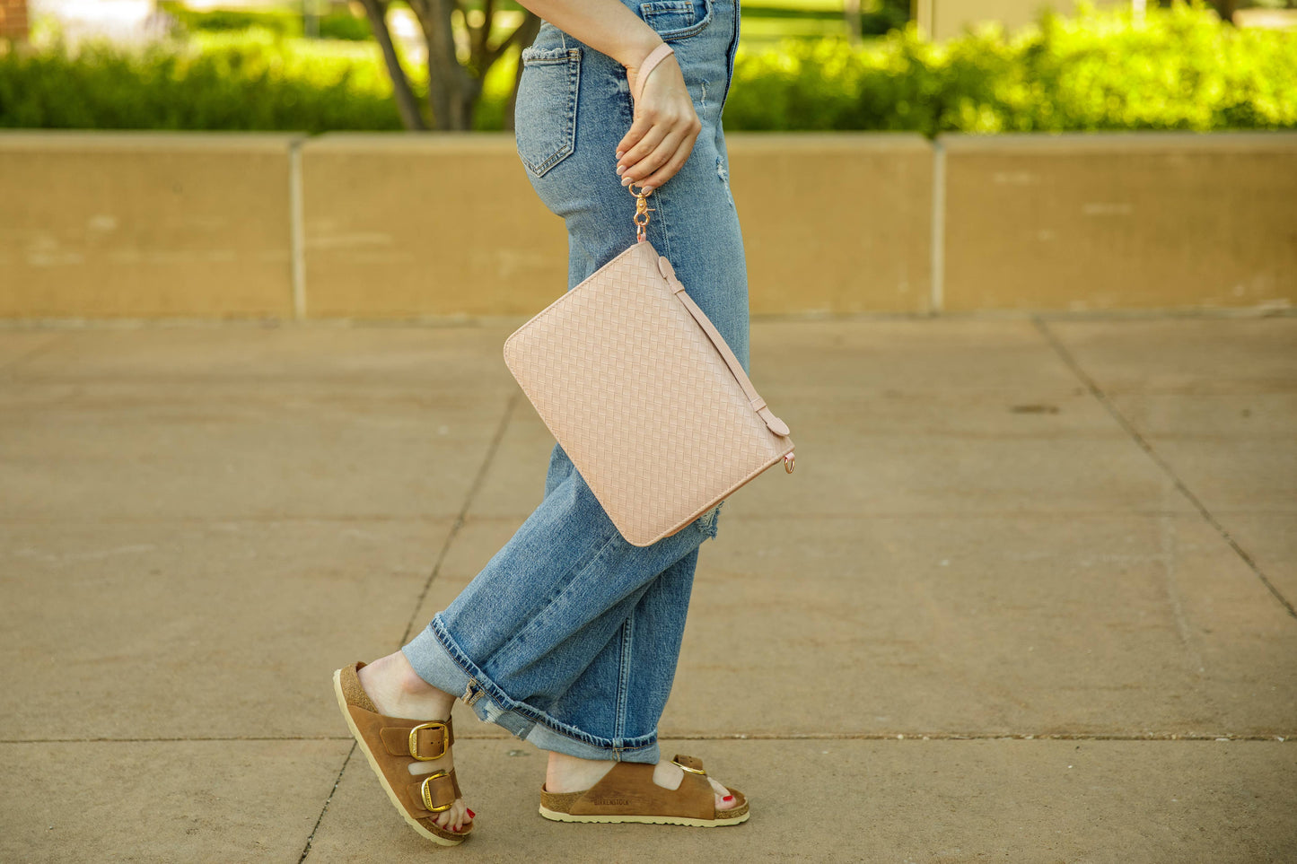 Blush Weave Bible Cover