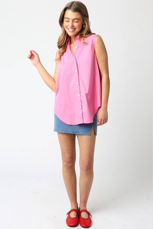 Aria Pink Blouse