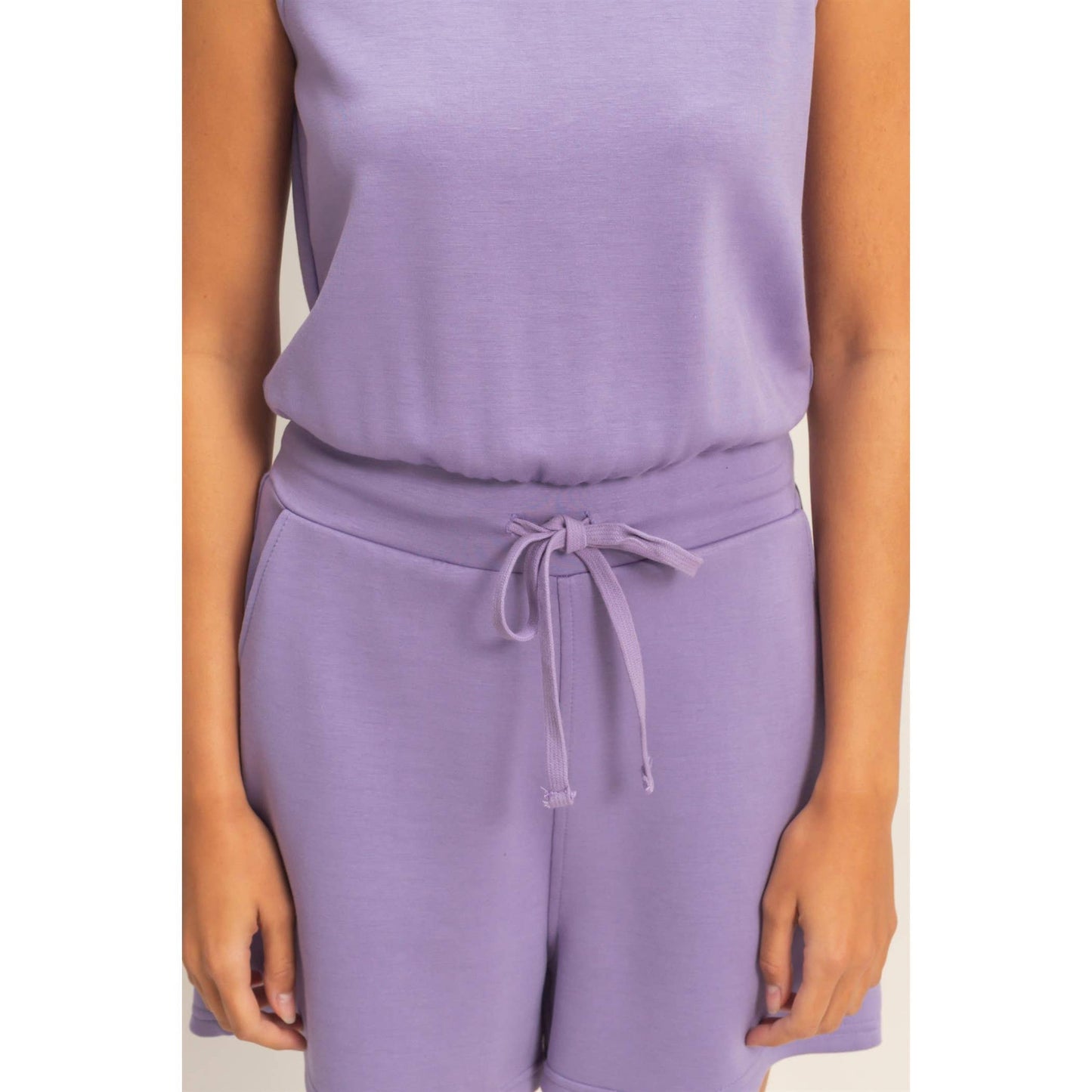 Jackie Romper | Lavender