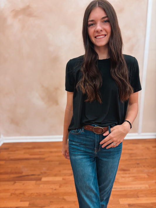 Ellie Everyday Shirt | Black