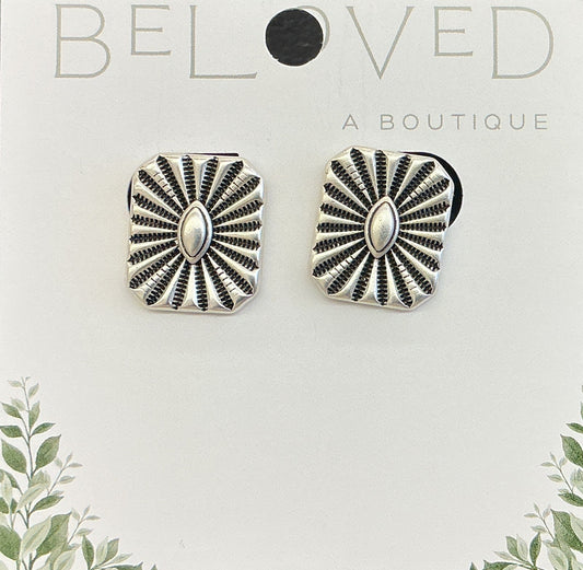 Sunrise Stud - Silver