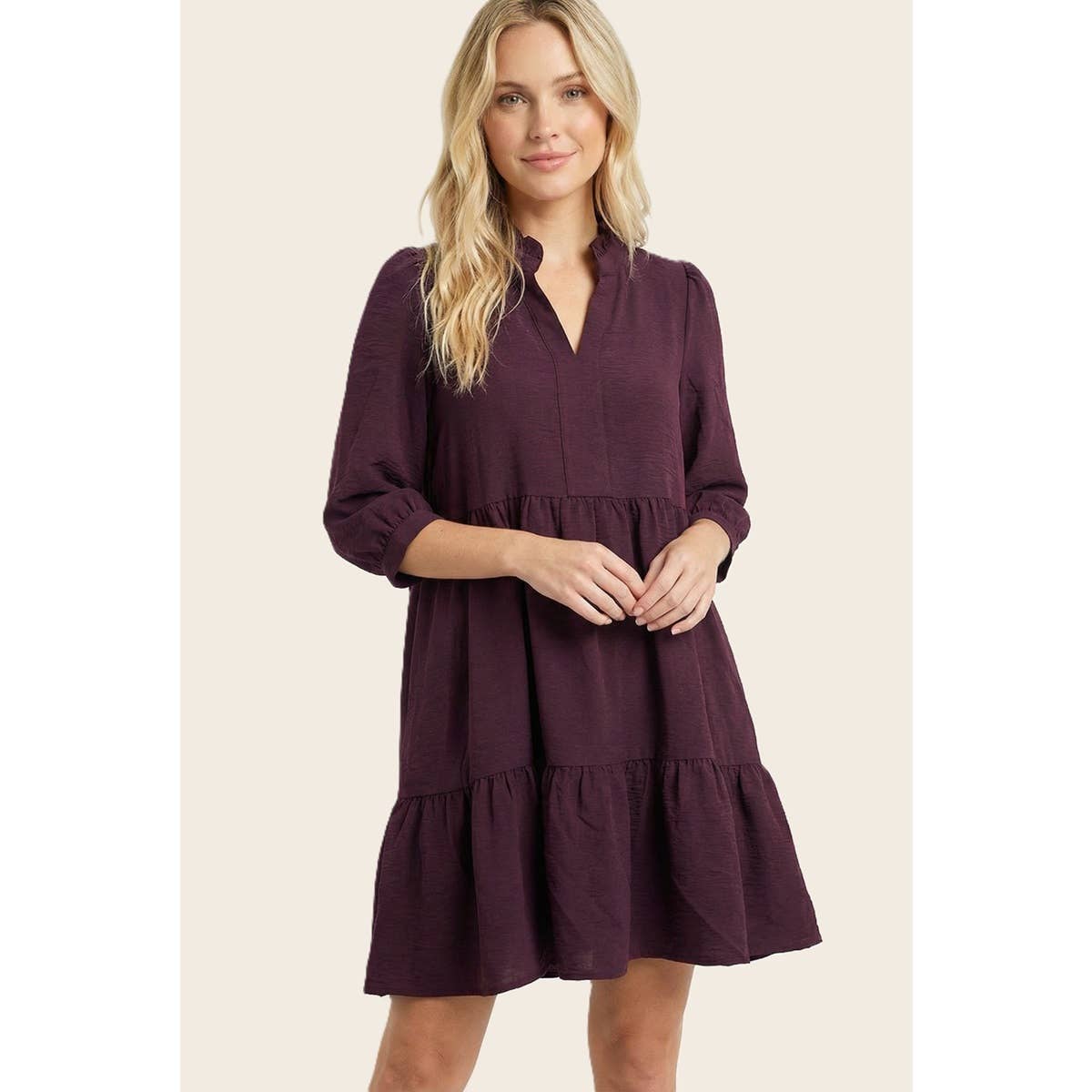 Ella Plum Dress