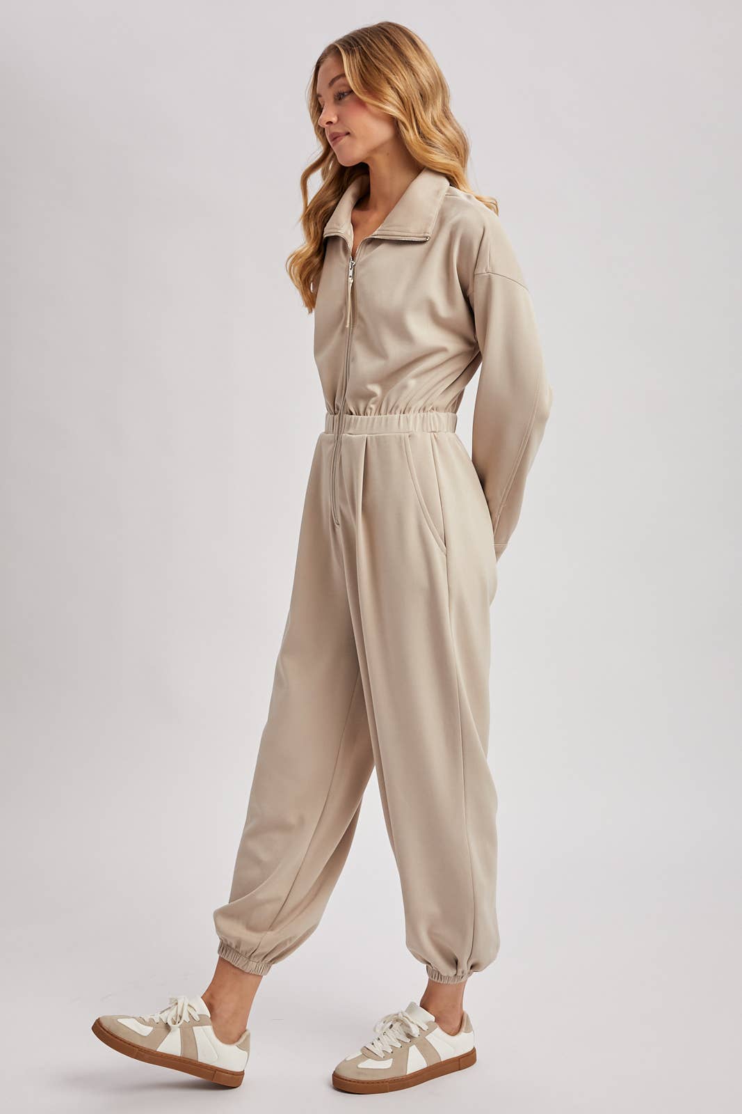 Andie Zip-Up Jumpsuit
