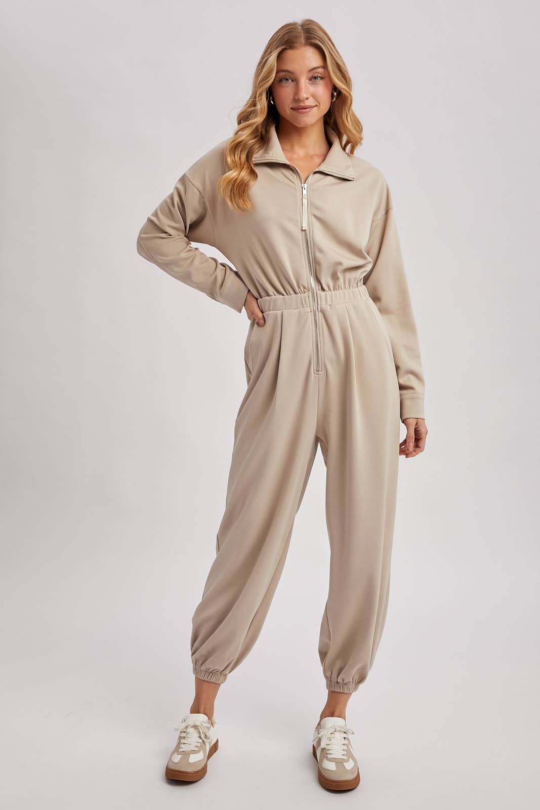 Andie Zip-Up Jumpsuit
