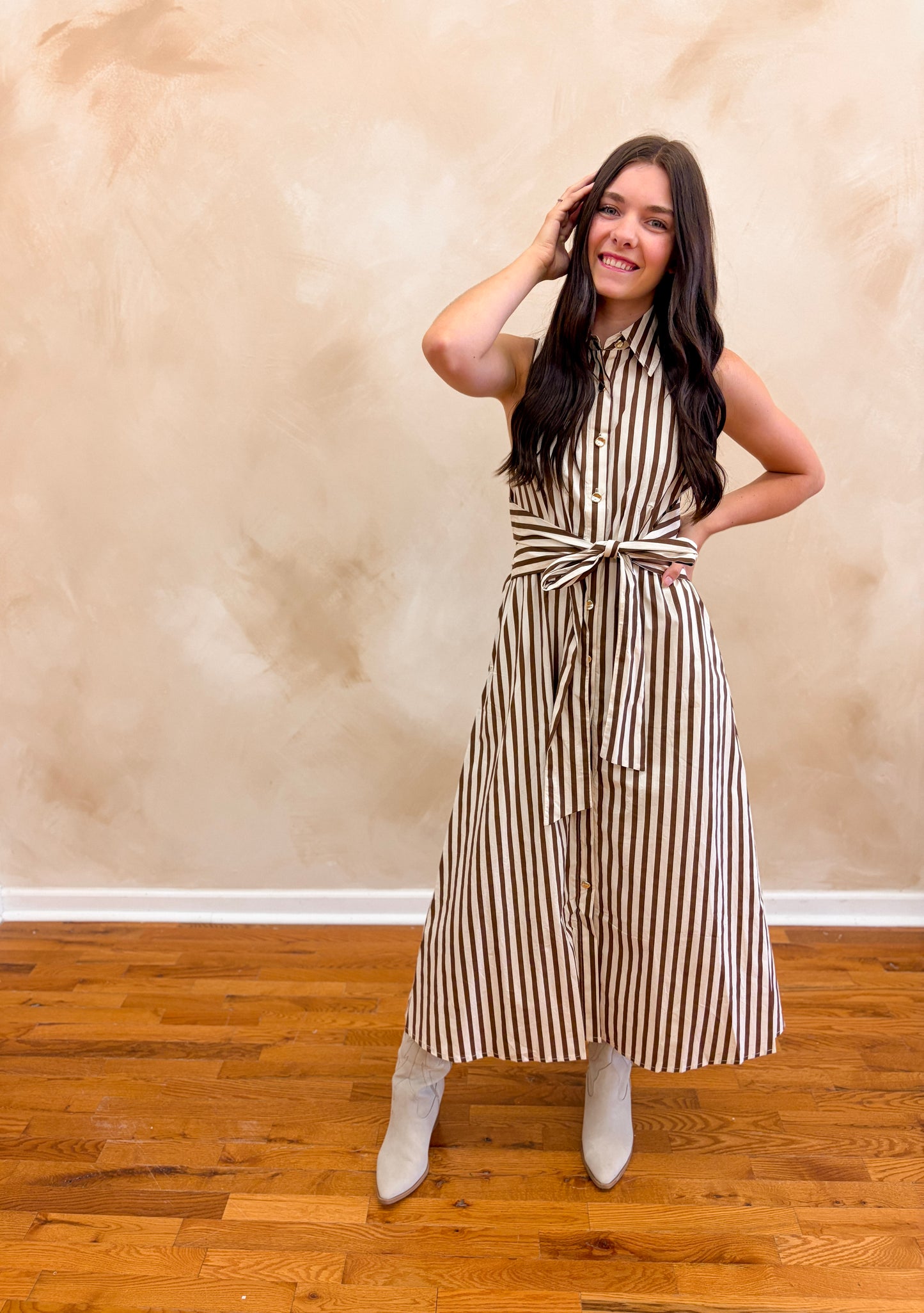 Siena Striped Dress