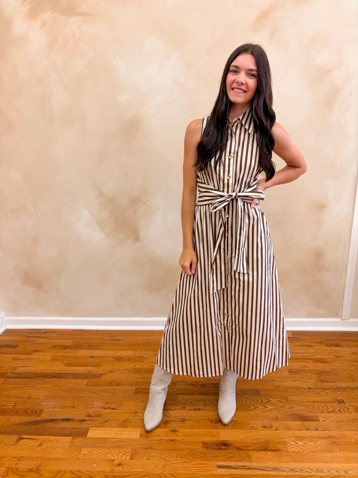 Siena Striped Dress