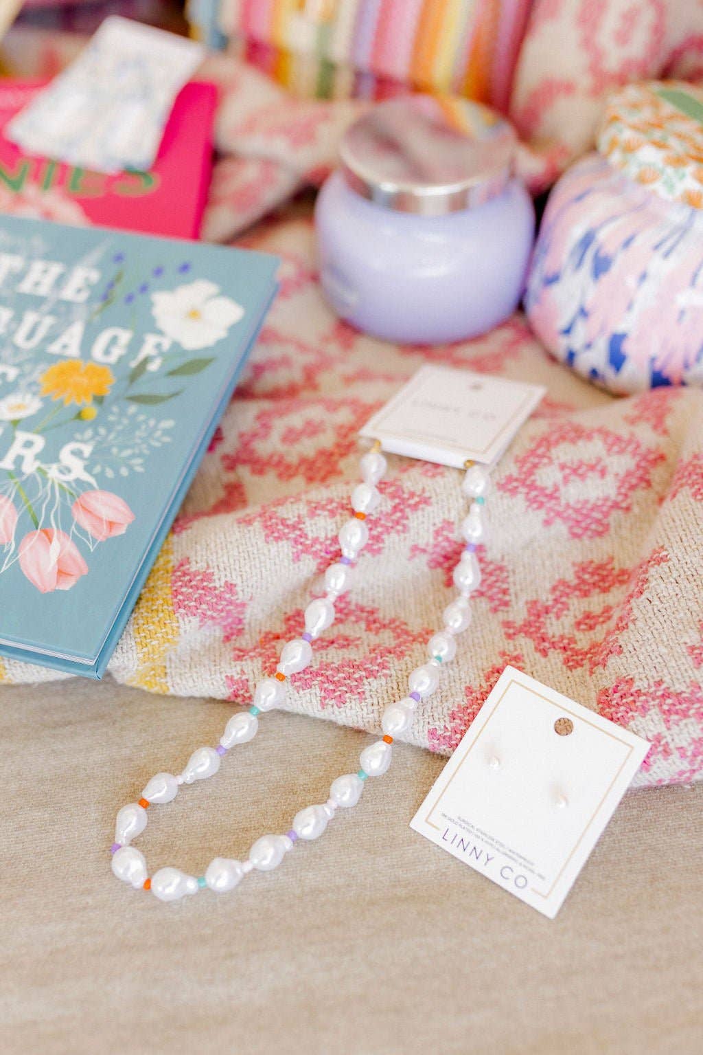 Screwback Stud Earrings - Payton Pearl White 5mm