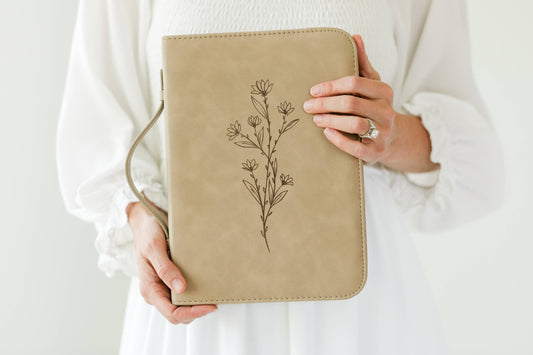 Floral Bible Case