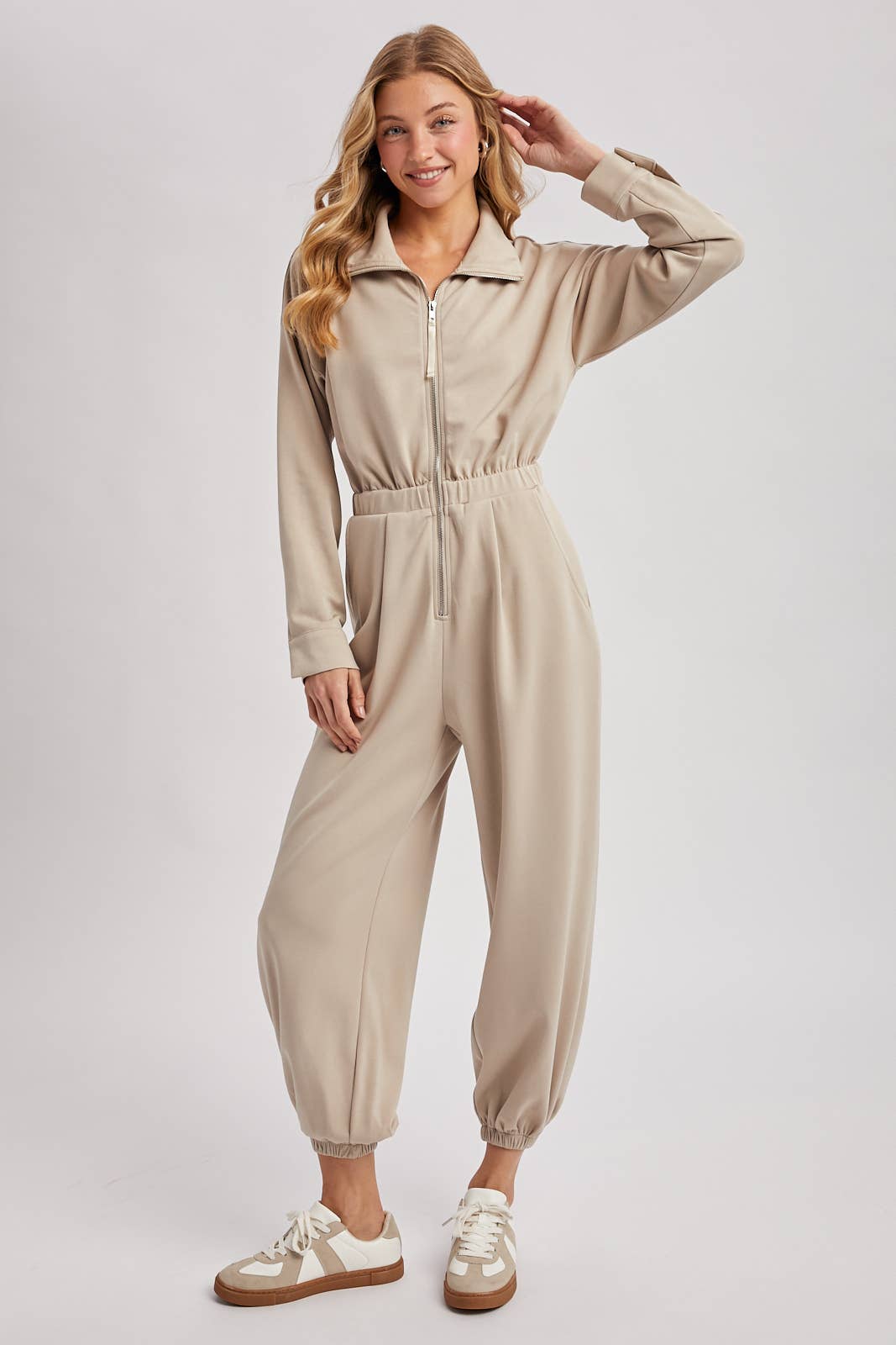 Andie Zip-Up Jumpsuit