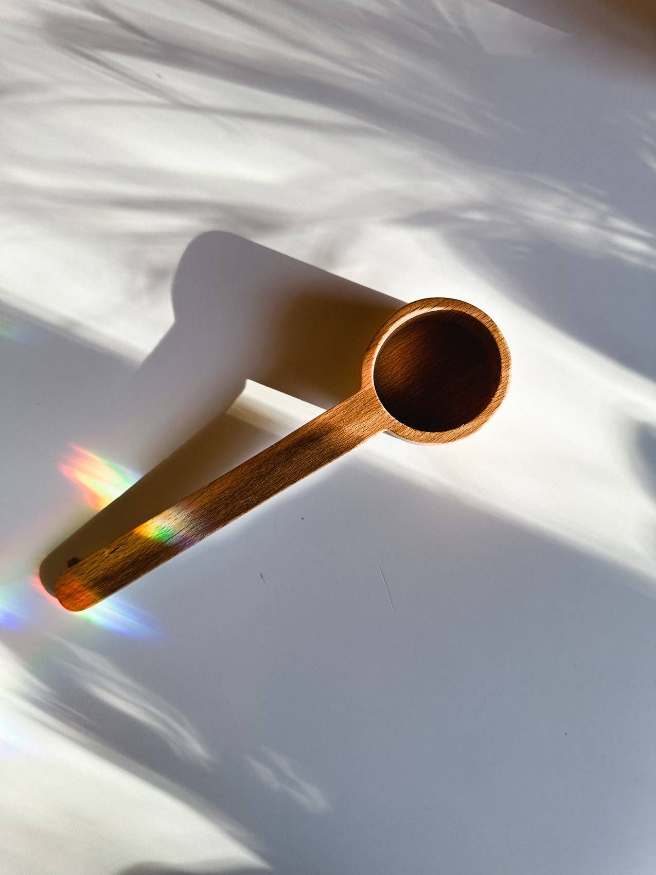 Wooden Tea Scoop | Loose Leaf Herbal Tea Measuring Spoon