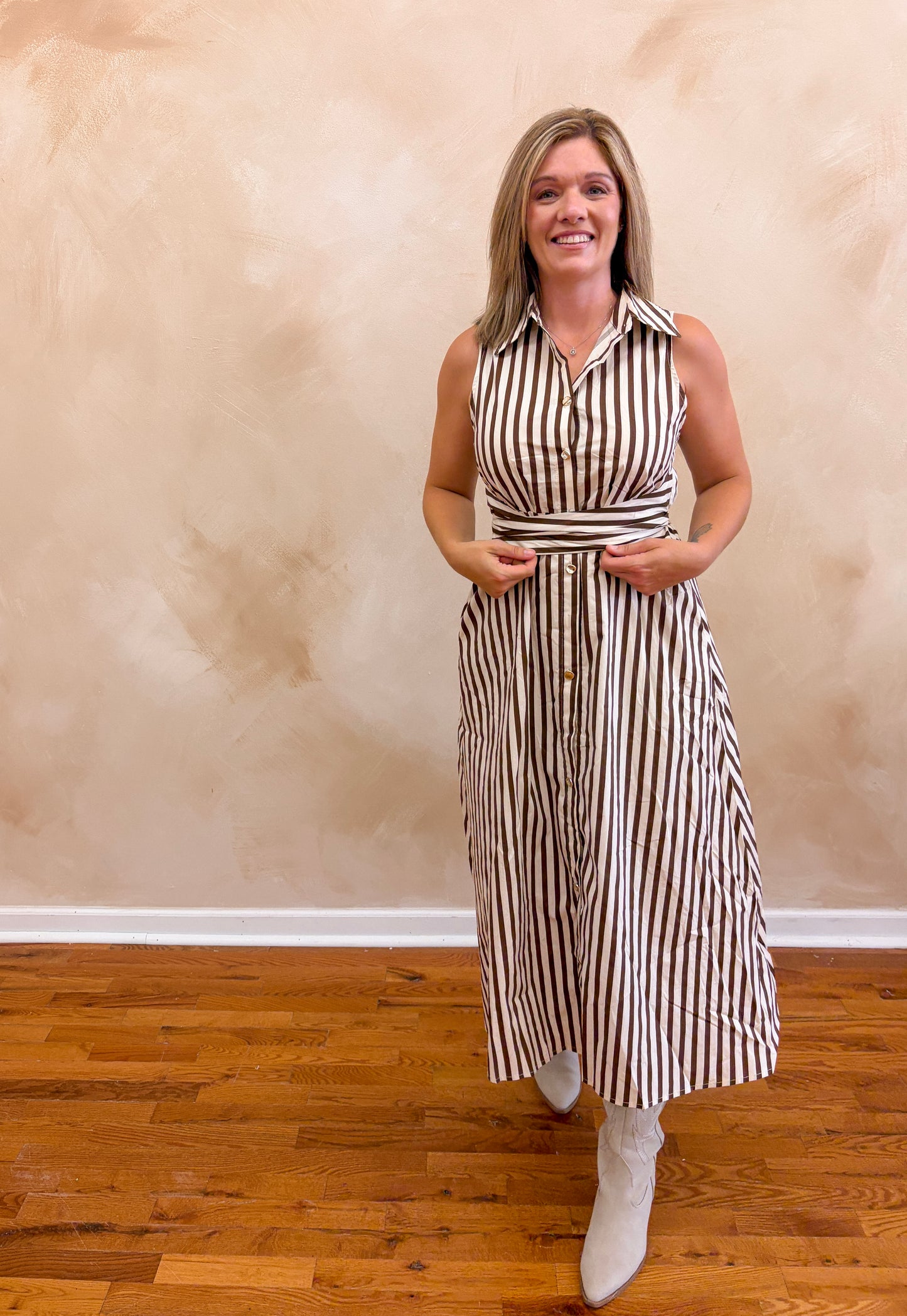 Siena Striped Dress