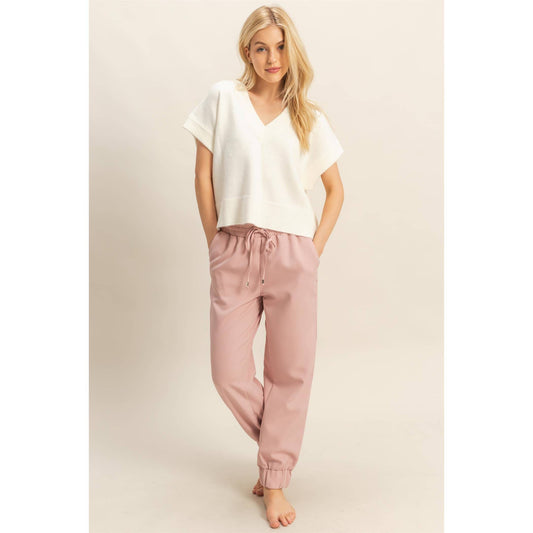 Talia Joggers | Blush