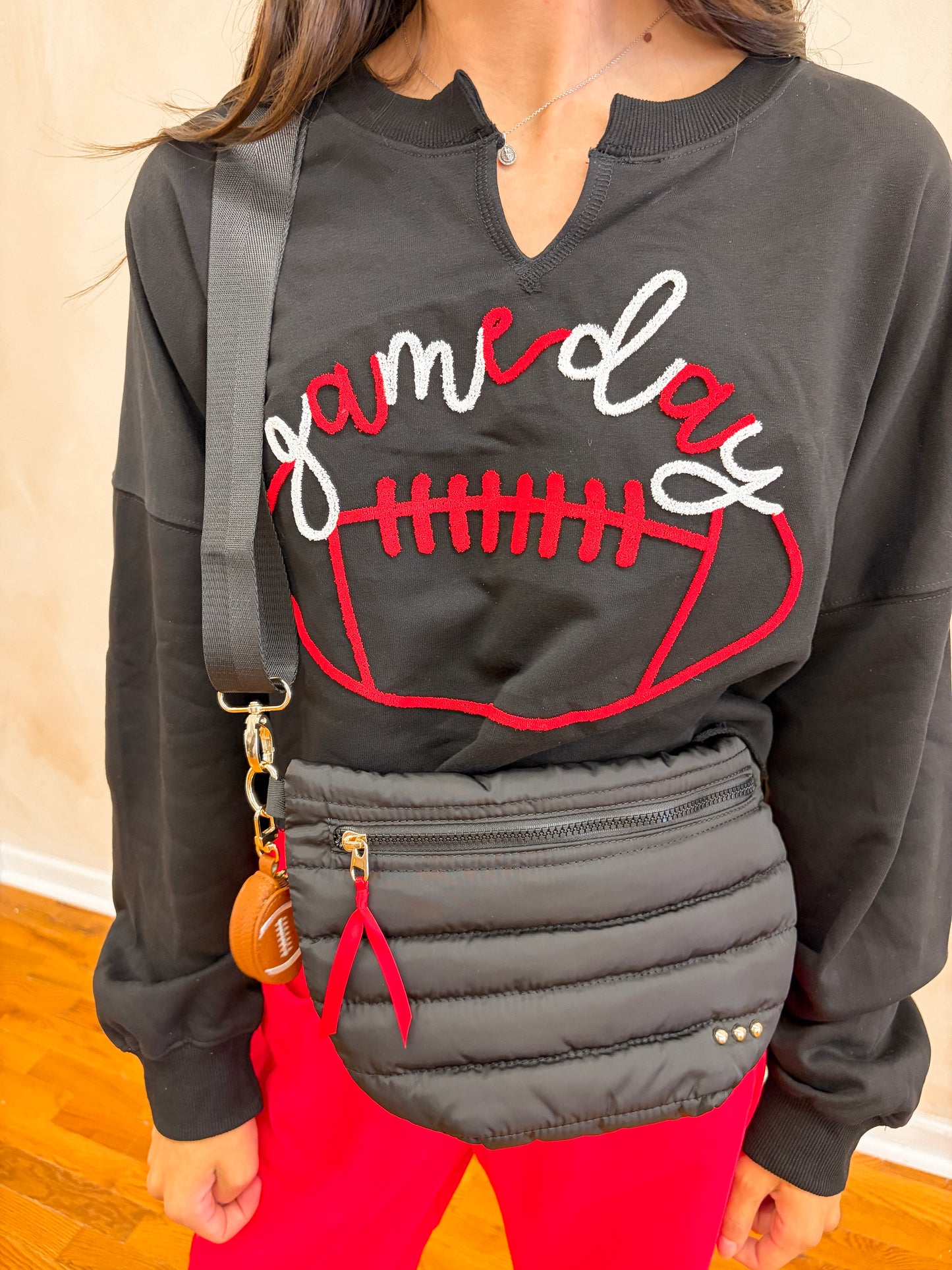 Gameday Crop Sweater