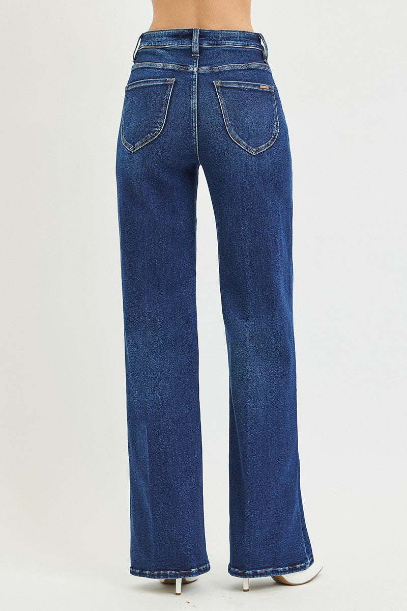 Risen Jeans | Dark Wash Denim