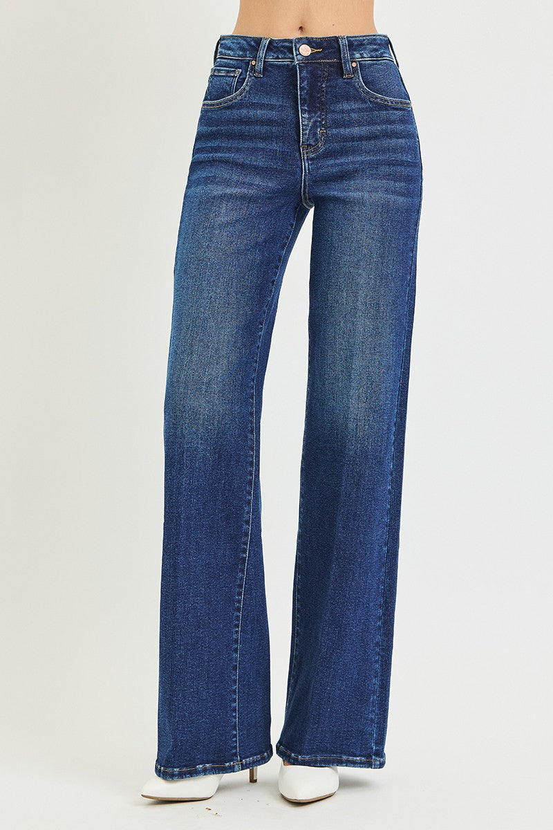 Risen Jeans | Dark Wash Denim