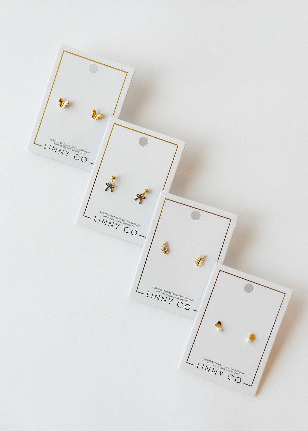 Screwback Stud Earrings - Sylvie